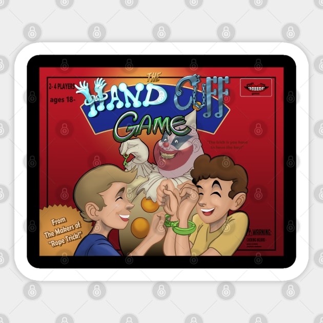 The Handcuff Game Sticker by Gigglemug